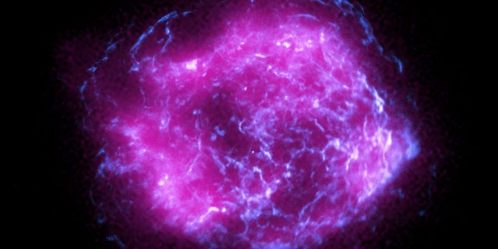 Das neue Röntgen-Weltraumteleskop der NASA nimmt das erste Bild auf: Ein explodierender Stern