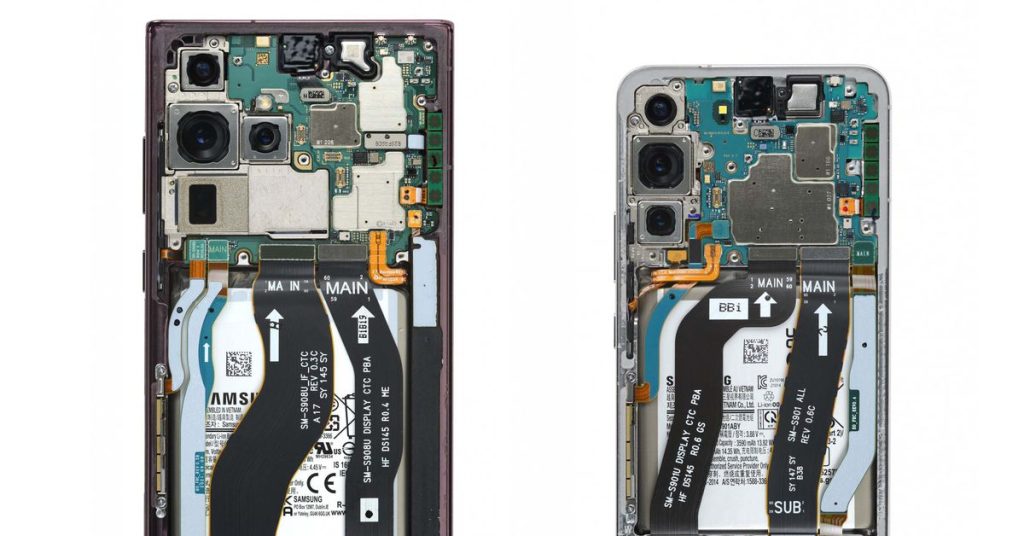 iFixit Teardown zeigt, wie Samsung den S Pen in das S22 Ultra packt