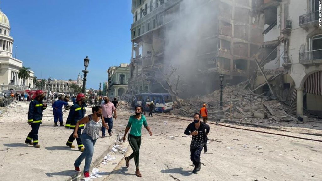 Hotel Saratoga: Mindestens acht Tote nach einer massiven Explosion, die ein Hotel in Havanna, Kuba, zerstört hat