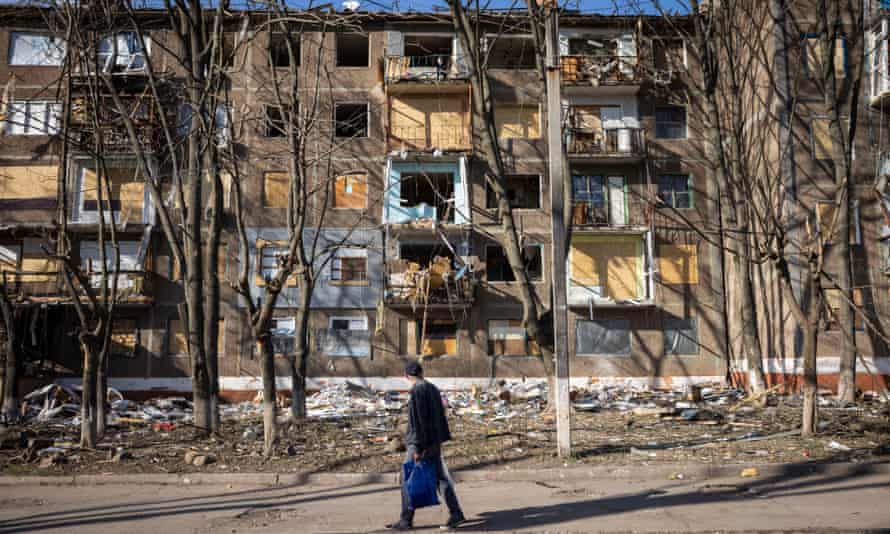 Am 5. Mai wurde ein Wohnhaus in Slowjansk zerstört