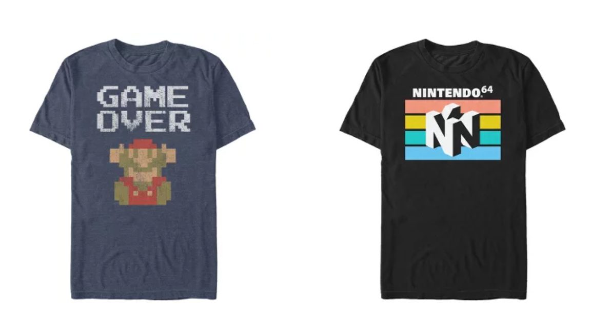 Bilder von Nintendo-Designer-T-Shirts