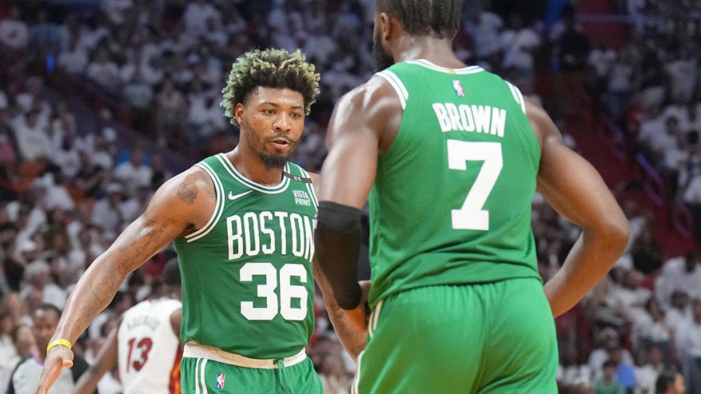 Celtics-Heat-Spielstand: Boston überlebt die späte Rallye Miami und qualifiziert sich nach dem Sieg in Spiel 7 für das NBA-Finale.