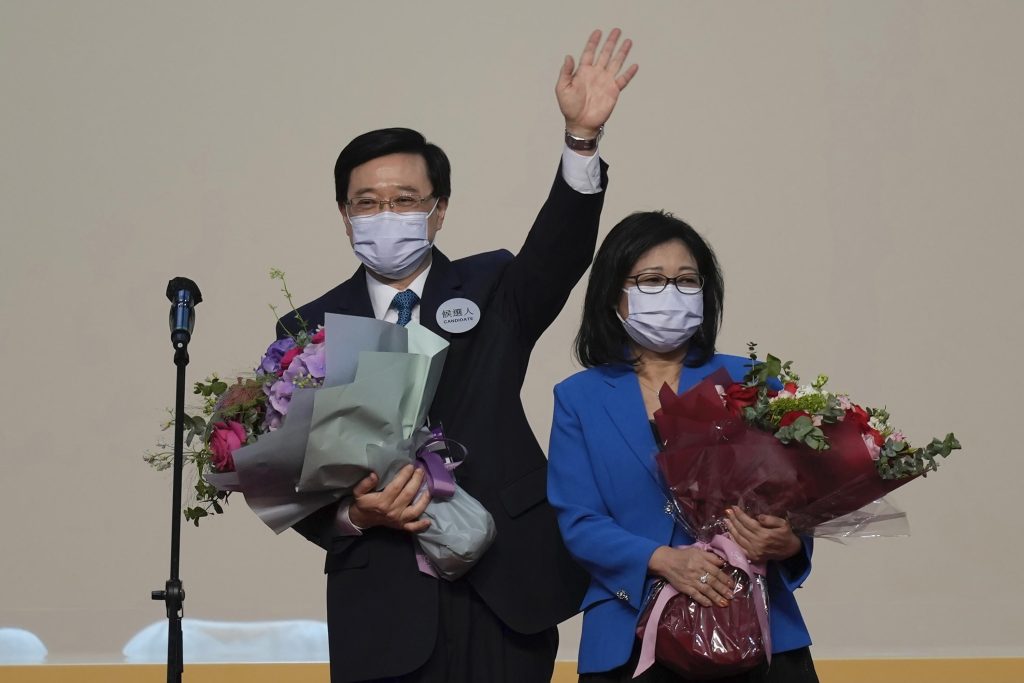 Der Peking-Befürworter Jun Lee wurde zum nächsten Führer Hongkongs gewählt