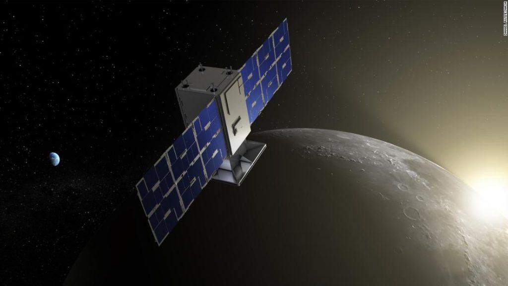 Ein Raumschiff von der Größe einer Mikrowelle wird eine neue Umlaufbahn zwischen Erde und Mond testen