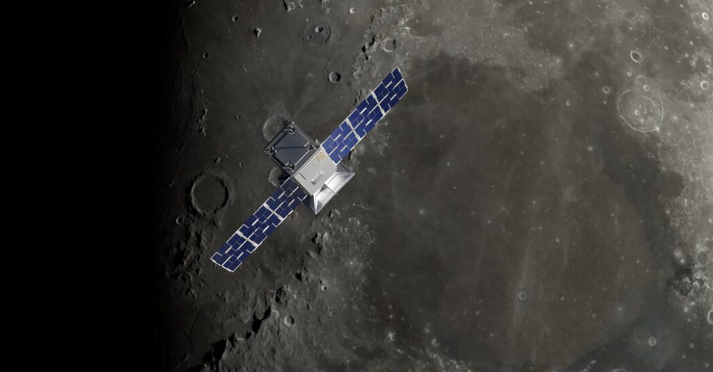 Die NASA startet Capstone, den 55-Pfund-Würfelsatelliten auf dem Mond