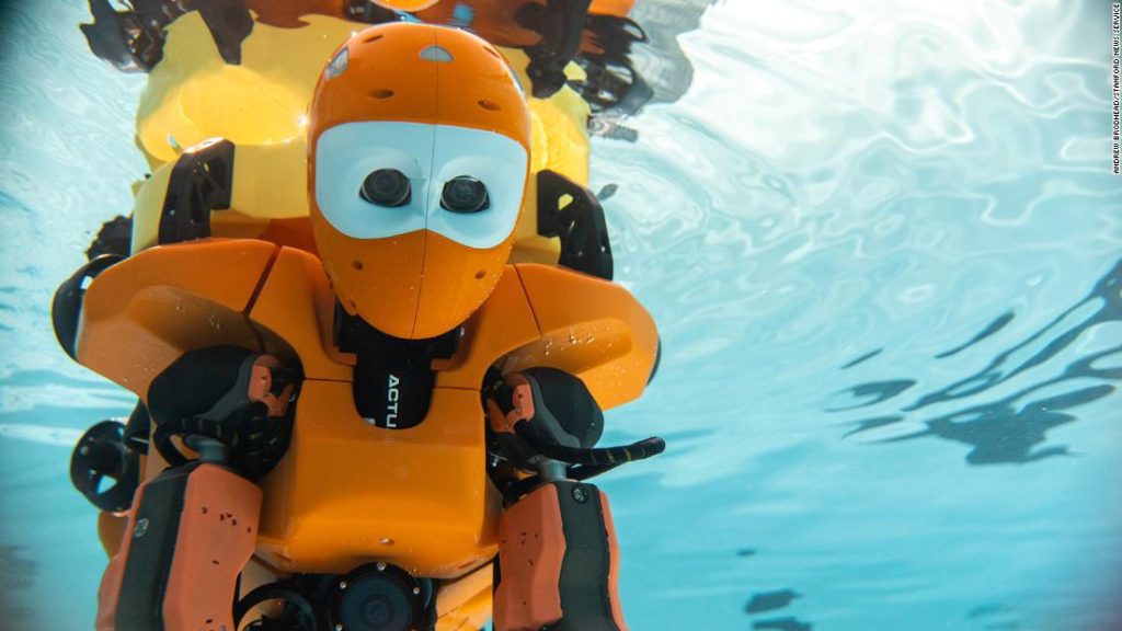 VIDEO: This robot lets pilots touch, feel deep-sea objects without getting wet