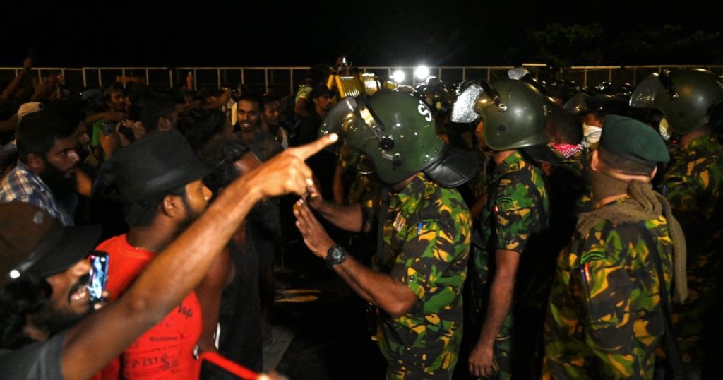 Militärische Überfälle auf Protestcamps in Sri Lanka und Verhaftung von Anführern |  Protestnachrichten