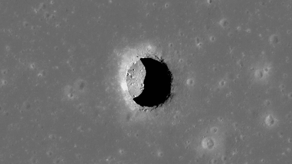 Mondkrater mit gemäßigten Temperaturen könnten Astronauten beherbergen