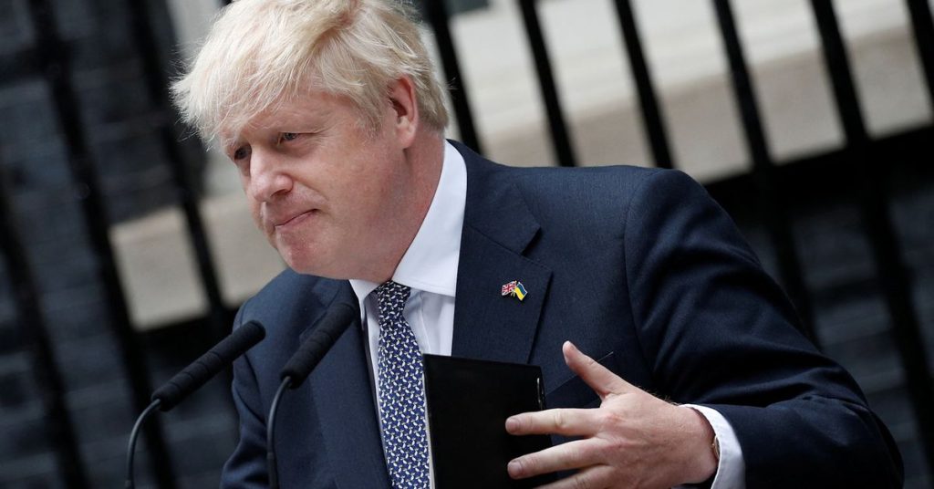 „Das sind die Kommas“: Boris Johnson ist als britischer Premierminister zurückgetreten