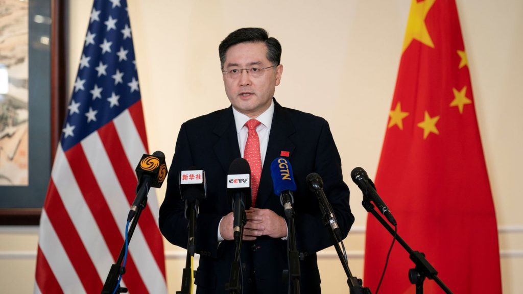 Der chinesische Botschafter warnt die USA in einem seltenen Briefing vor Konsequenzen für Taiwan
