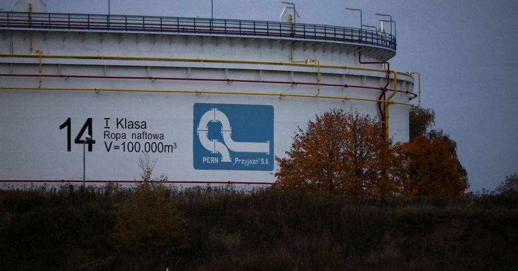 Das Leck in der Druschba-Pipeline verringert den russischen Ölfluss nach Deutschland