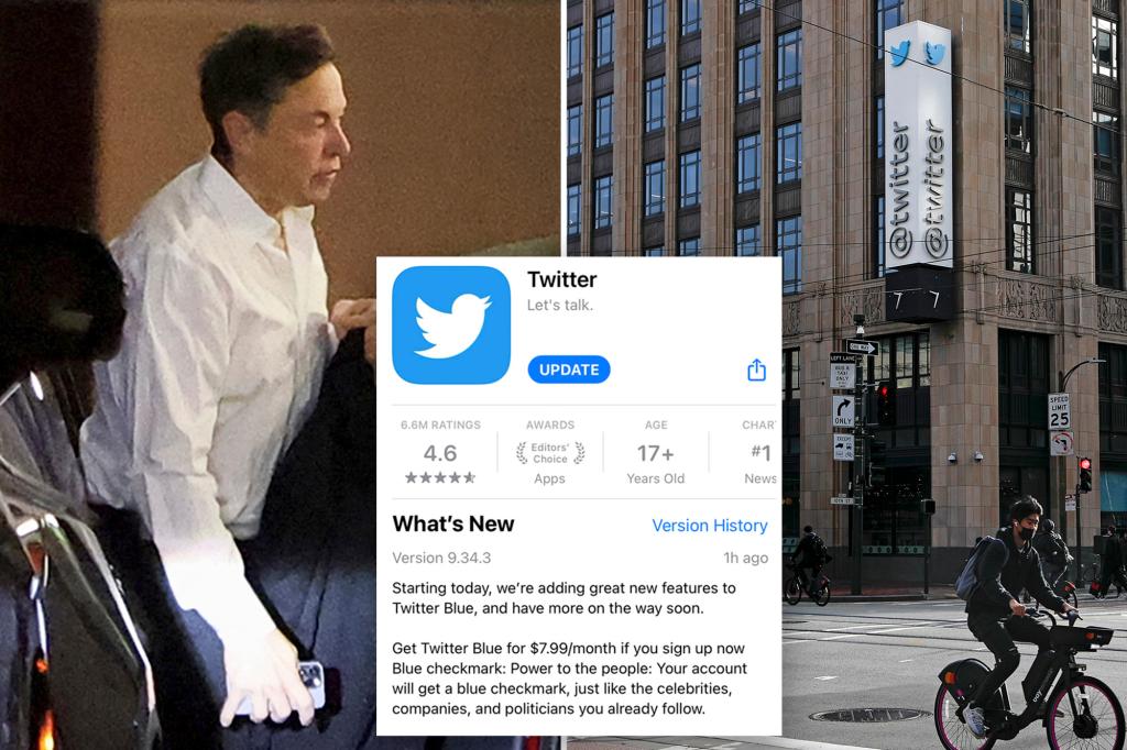 Elon Musk lässt Twitter Blue Verification offiziell für 8 US-Dollar pro Monat fallen