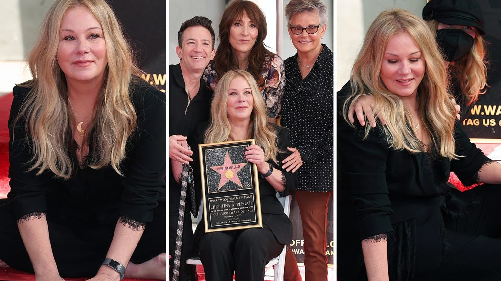 Christina Applegate wurde bei ihrem ersten Auftritt seit ihrer MS-Diagnose mit einem Stern auf dem Walk of Fame geehrt