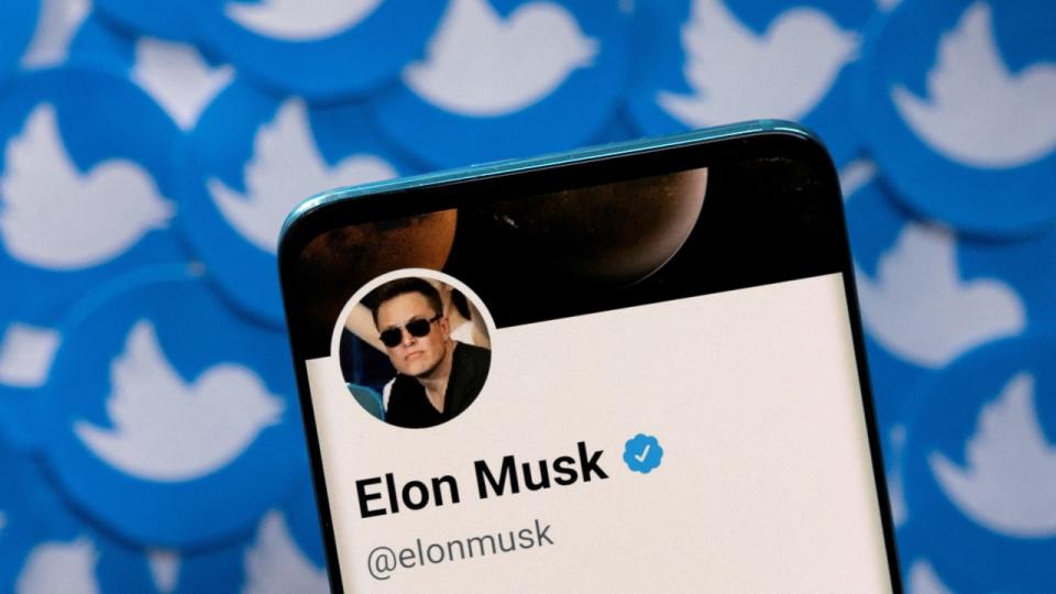 Elon Musks Twitter-Profil