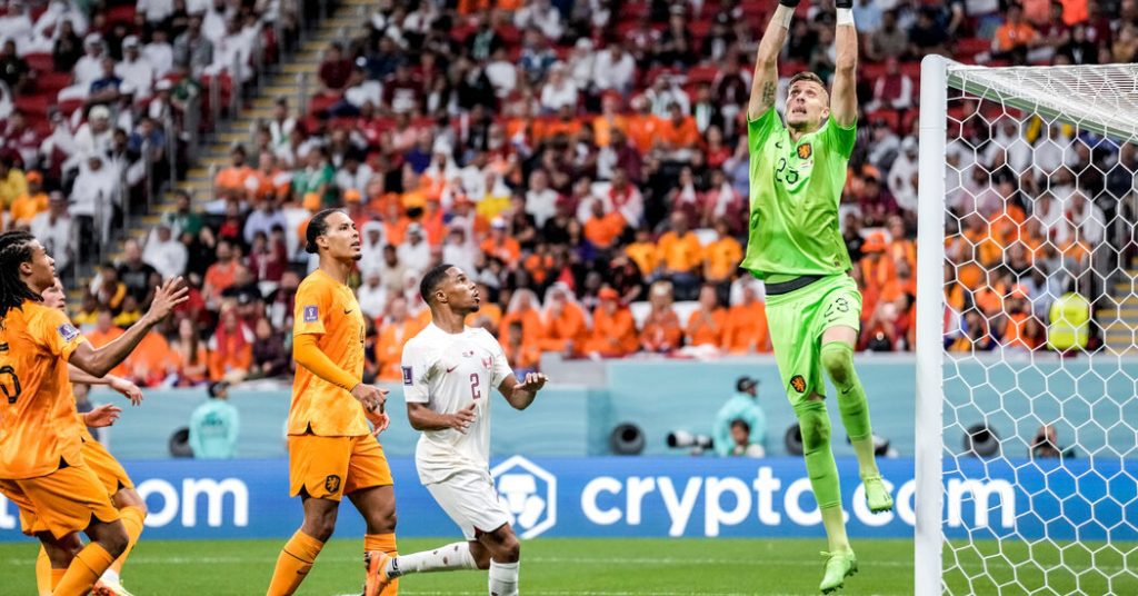 Der niederländische Torhüter Anders Nobert ist WM-Nachwuchsspieler
